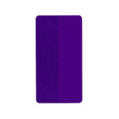 Étiquettes d'adresse de retour de Parties scintill (Devant)