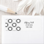 Étiquettes d'adresse de retour de raffinement clas (En situation)