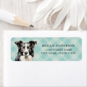 Étiquettes d'adresse de retour des colonnes fronta (En situation)