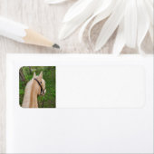 Étiquettes d'adresse de retour du cheval (En situation)