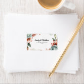 Étiquettes d'adresse de retour du concepteur de Ro (En situation)