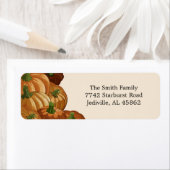 Étiquettes d'adresse de retour du correctif citrou (En situation)