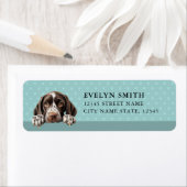 Étiquettes d'adresse de retour du pointeur herméti (En situation)