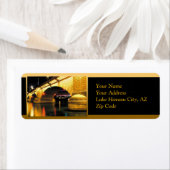 Étiquettes d'adresse de retour du pont de Londres (En situation)