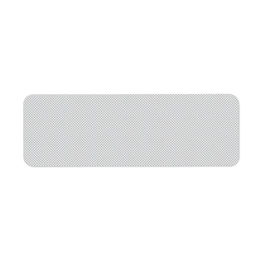 Étiquettes d'adresse de retour | Élégant. Logo. Ar (Devant)