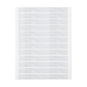 Étiquettes d'adresse de retour en pierre de marbre (Feuille)