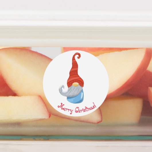 Étiquettes d'adresse de retour Gnome drôle - Gnome (Apposé)