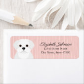 Étiquettes d'adresse de retour maltaise (En situation)