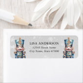 Étiquettes d'adresse de retour Nutcracker (En situation)