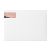 Étiquettes d'adresse de retour Palm Springs (Devant)