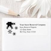 Étiquettes d'adresse de retour personnalisables -  (En situation)