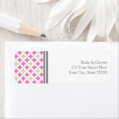 Étiquettes d'adresse de retour personnalisée du Ma (En situation)