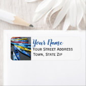 Étiquettes d'adresse de retour personnalisées à th (En situation)