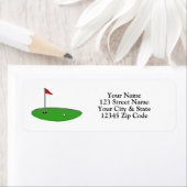 Étiquettes d'adresse de retour personnalisées avec (En situation)