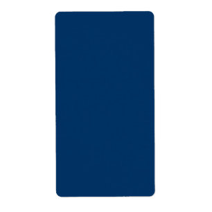 Étiquettes d'adresse de retour personnalisées Bleu