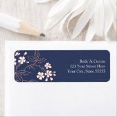 Étiquettes d'adresse de retour personnalisées du M (En situation)