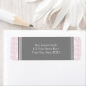 Étiquettes d'adresse de retour personnalisées en g (En situation)