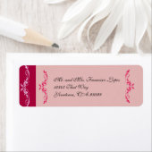 Étiquettes d'adresse de retour personnalisées Quin (En situation)