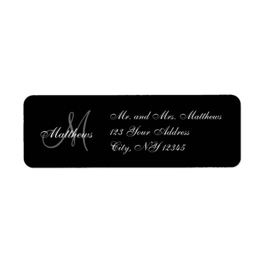 Étiquettes d'adresse de retour pour les mauvaises  (Devant)