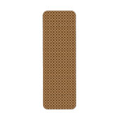 Étiquettes d'adresse de retour sur mesure glisser- (Devant)