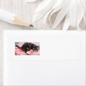 Étiquettes d'adresse de retour Tailor Dave (En situation)