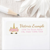 Étiquettes d'adresse de retour Unicorn (En situation)