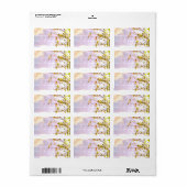 ÉTIQUETTES D'ADRESSE ÉLÉMENTS COOL ECO STYLE ESIGN (Feuille entière)