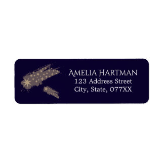 Étiquettes d'adresse Étoiles et Rêves