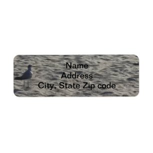 Étiquettes d'adresse Mouette