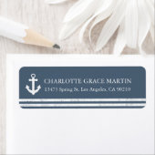 Étiquettes d'adresse nautiques (En situation)