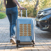 Étiquettes d'adresse pour invités de mariage Rusti (Valise Insitu)