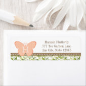 ÉTIQUETTES D'ADRESSE RETOURNÉES PAR BUTTERFLY MONO (En situation)