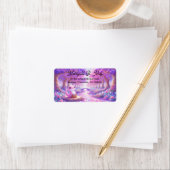 Étiquettes d'adresse Salamandre (En situation)