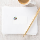 étiquettes d'adresse Santa Unprepared (En situation)