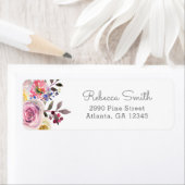 Étiquettes d'adresse simplement jolies (En situation)