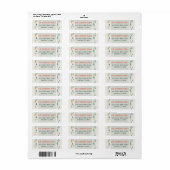 Étiquettes d'adresse Snow What Fun (Feuille entière)