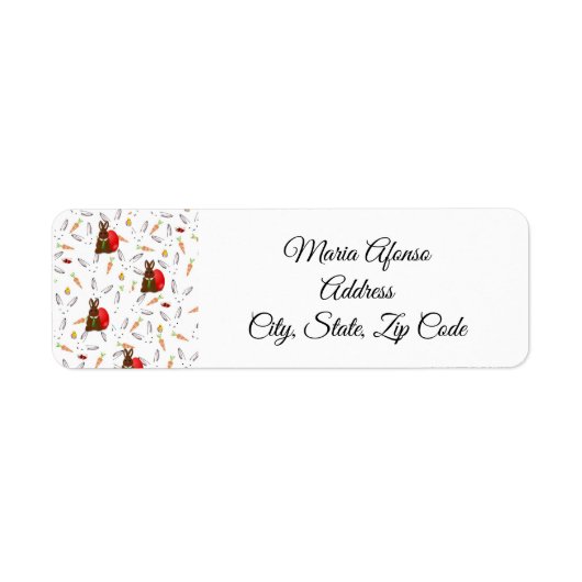 Étiquettes d'adresses (Devant)