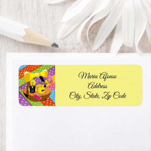 Étiquettes d'adresses (En situation)