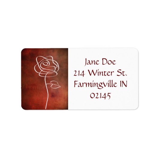 Étiquettes d'adresses (Devant)