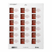 Étiquettes d'adresses (Feuille entière)