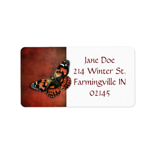 Étiquettes d'adresses (Devant)