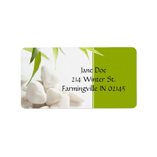 Étiquettes d'adresses (Devant)