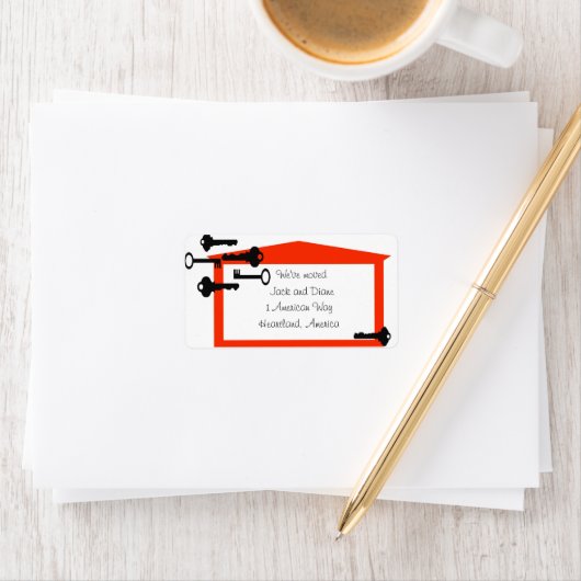 Étiquettes d'adresses (En situation)