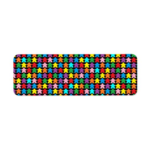 Étiquettes d'adresses de retour des membres multic (Devant)