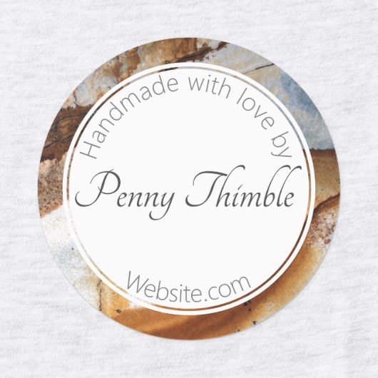 Étiquettes dalle ionisée de granit (Design 1)