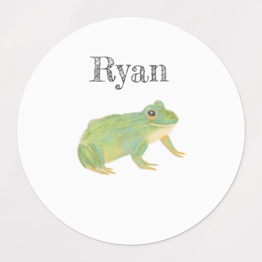 Étiquettes d'animaux mignons (Design 2)