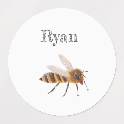 Étiquettes d'animaux mignons (Design 1)