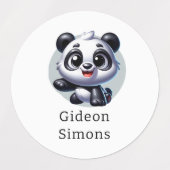 Étiquettes d'animaux mignons (Design 2)