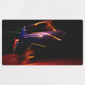 Étiquettes danse de voiture violette (Design 1)