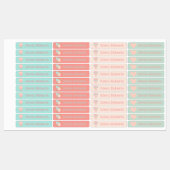 Étiquettes d'approvisionnement pour enfants - Pour (Feuille)